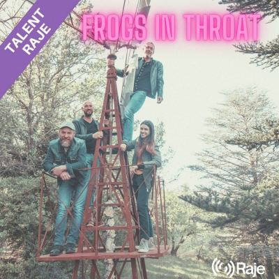TALENT RAJE /// Le rock élégant de Frogs in Throat ///Interview par Pierre Avril et extrait du Donzair Festival